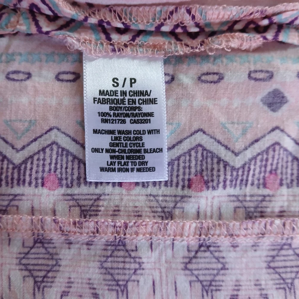 Bethany Mota Purple Kimono Shrug Size S - Picture 6 of 8